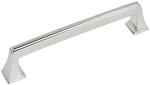Amerock Cabinet Pull Polished Chrome 6-5/16 inch (160 mm) Center to Center Mulholland 1 Pack Drawer Pull Drawer Handle Cabinet Hardware
