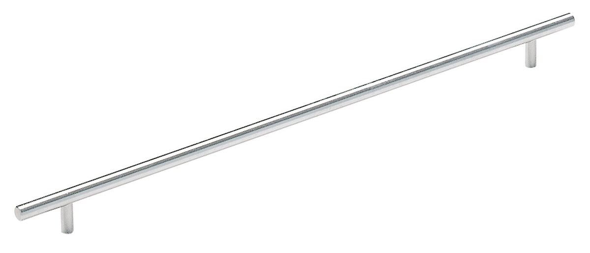 Amerock Cabinet Pull Sterling Nickel 16-3/8 inch (416 mm) Center to Center Bar Pulls 1 Pack Drawer Pull Drawer Handle Cabinet Hardware