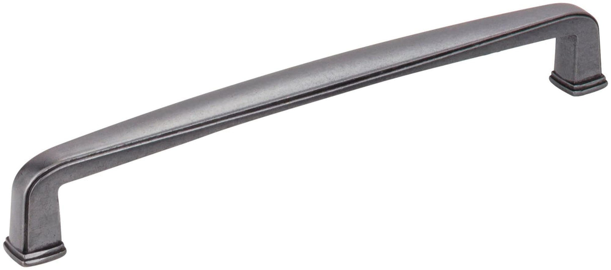 Jeffrey Alexander 1092-160DACM 160 mm Center-to-Center Gun Metal Square Milan 1 Cabinet Pull