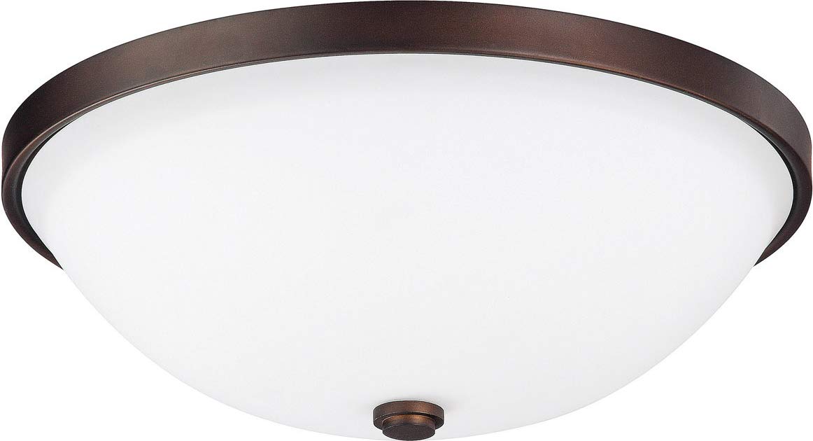 Capital Lighting 2323BB-SW Perkins 2 Light Flush Mount Burnished Bronze