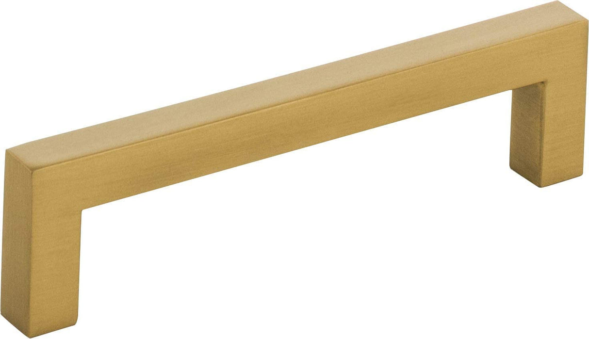 Elements 625-96SBZ 96 mm Center-to-Center Satin Bronze Square Stanton Cabinet Bar Pull