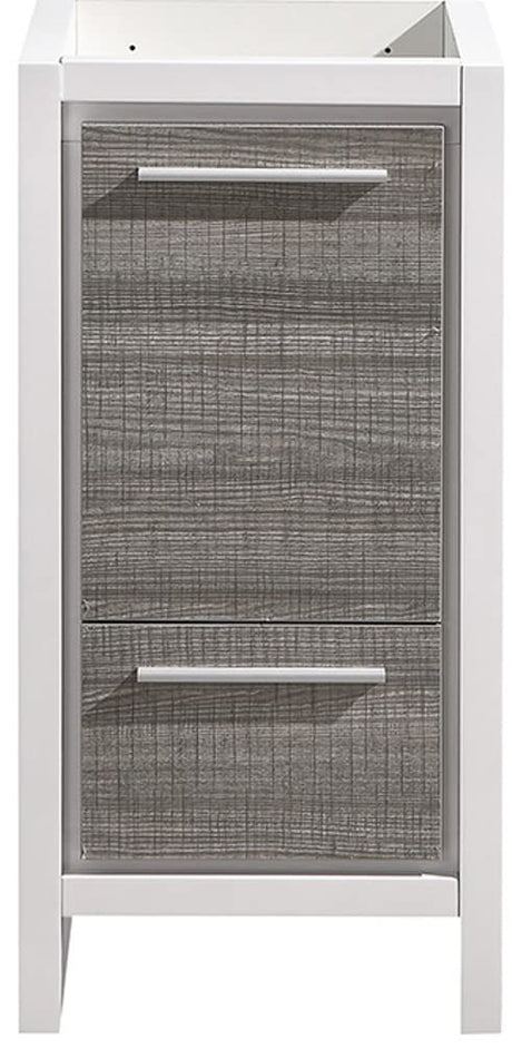 Fresca FCB8118HA Fresca Allier Rio 16" Ash Gray Modern Bathroom Cabinet