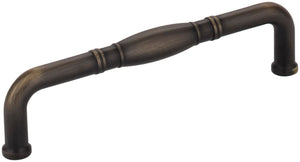 Jeffrey Alexander Z290-128-ABSB 128 mm Center-to-Center Antique Brushed Satin Brass Durham Cabinet Pull