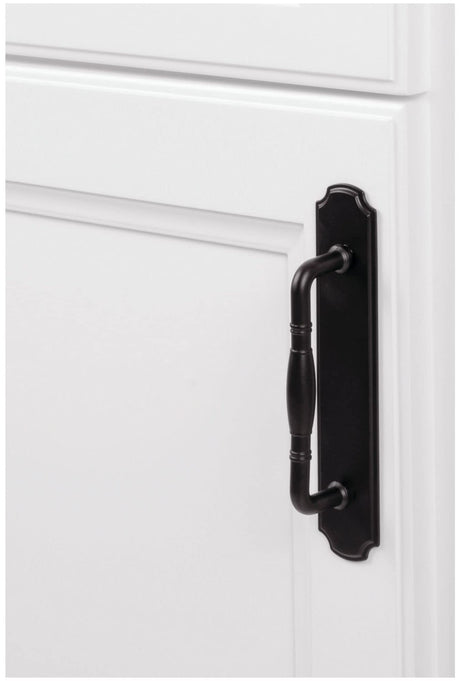 Jeffrey Alexander B812-96DBAC 6-1/8" O.L. (96 mm Center-to-Center) Brushed Oil Rubbed Bronze Pull Backplate