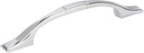 Elements 937-96PC 96 mm Center-to-Center Polished Chrome Square Hammond Cabinet Pull
