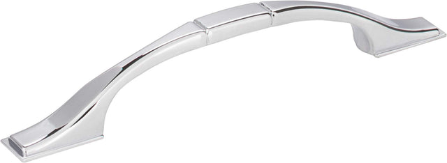 Elements 937-96PC 96 mm Center-to-Center Polished Chrome Square Hammond Cabinet Pull