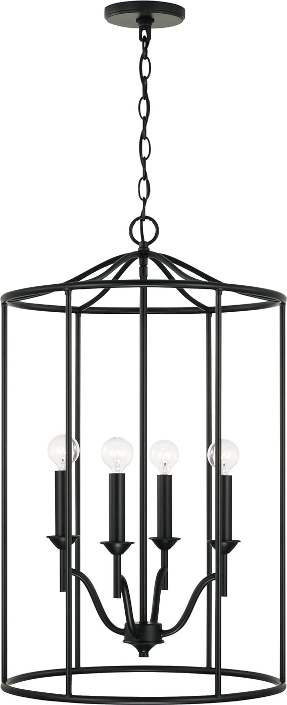 Capital Lighting 542041MB Peyton 4 Light Foyer Matte Black