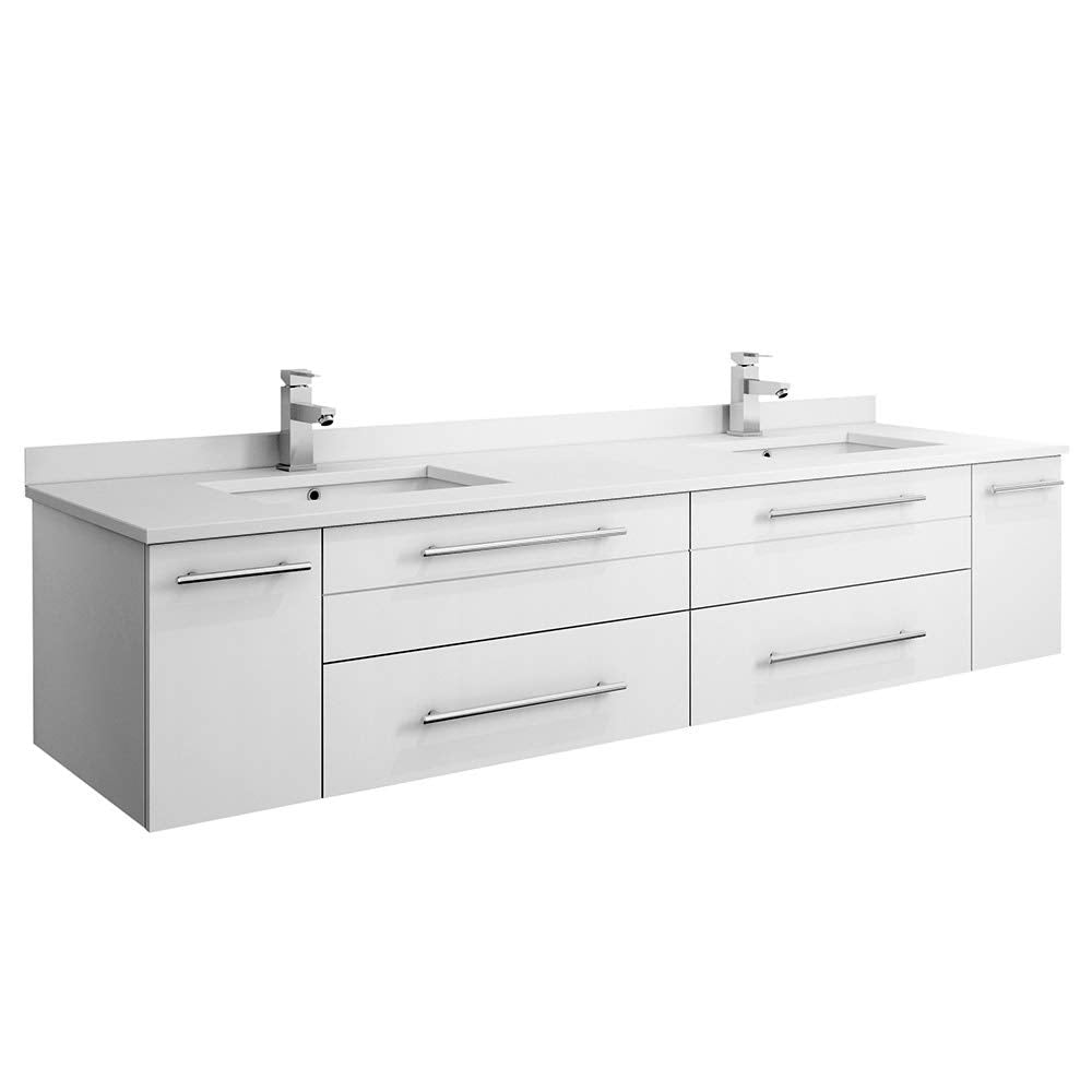 Fresca FCB6172WH-UNS-D-CWH-U