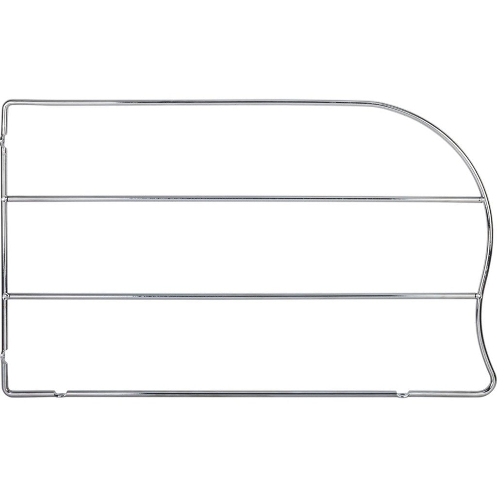 Hardware Resources TD12-PC 12" Polished Chrome Metal Wire Tray Divider