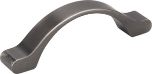 Elements 511-3SN 3" Center-to-Center Satin Nickel Arched Seaver Cabinet Pull
