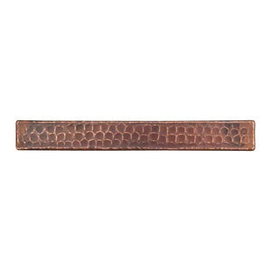 Premier Copper Products T18DBH 1-Inch x 8-Inch Hammered Copper Tile