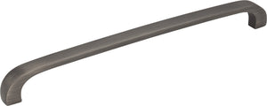 Elements 984-192BNBDL 192 mm Center-to-Center Brushed Pewter Square Slade Cabinet Pull
