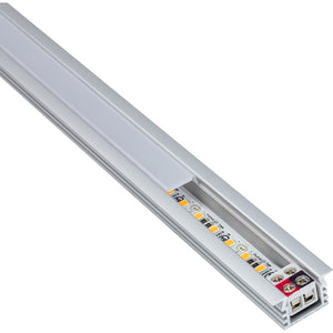 Task Lighting LV2PX12V21-05W3 18-7/16" 277 Lumens 12-volt Standard Output Linear Fixture, Fits 21" Wall Cabinet, 5 Watts, Recessed 002XL Profile, Single-white, Soft White 3000K