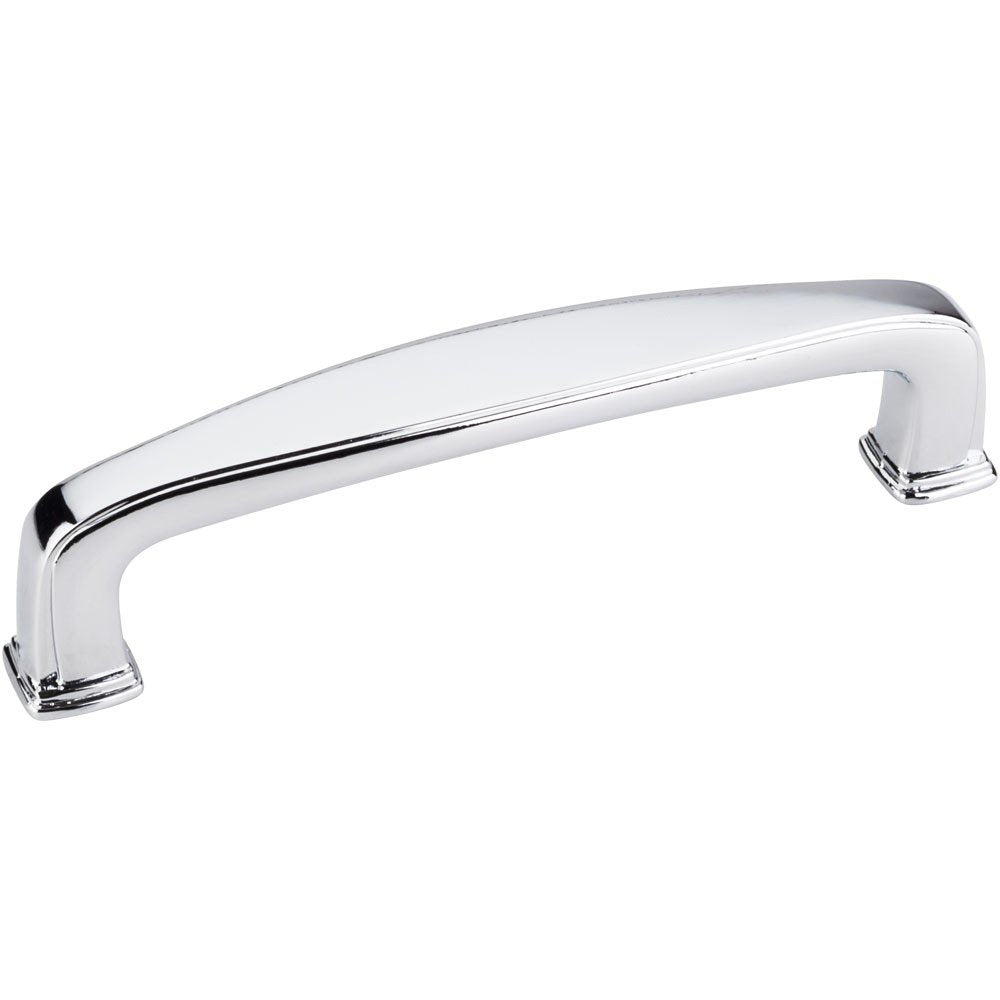 Jeffrey Alexander 1092PC 96 mm Center-to-Center Polished Chrome Square Milan 1 Cabinet Pull
