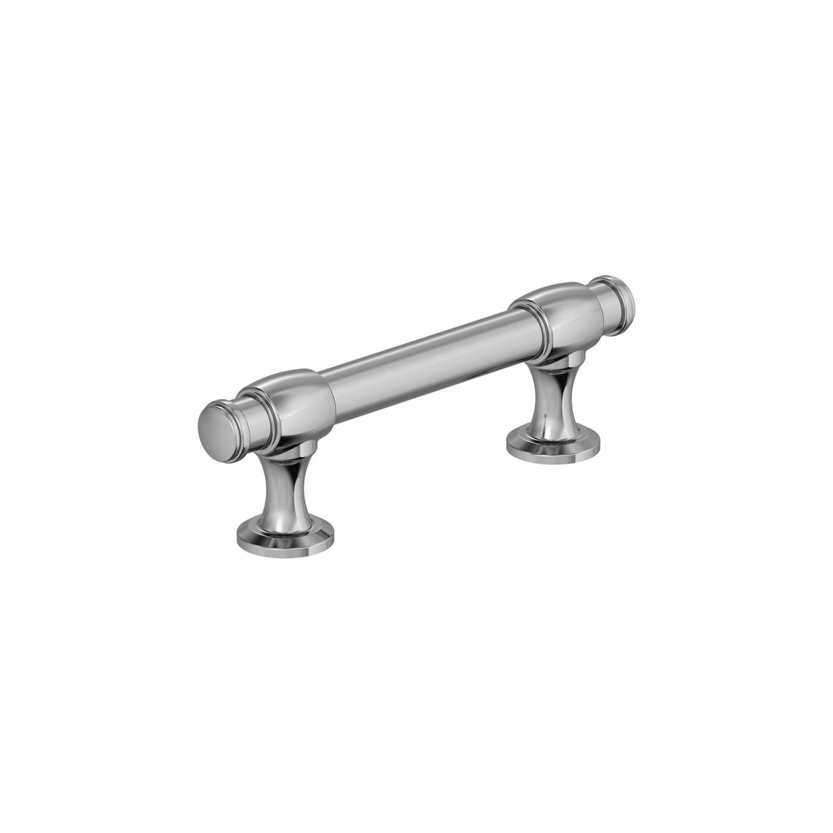 Amerock BP3677026 Polished Chrome Cabinet Pull 3 in (76 mm) Center-to-Center Cabinet Handle Winsome Drawer Pull Kitchen Cabinet Handle Furniture Hardware
