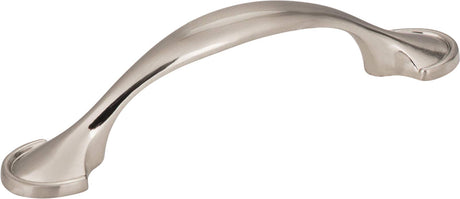 Elements 647-3SN-R 3" Center-to-Center Satin Nickel Watervale Retail Packaged Cabinet Pull