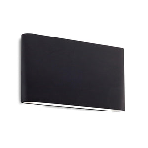Kuzco AT68010-BK SLATE 10" LED ALL-TERIOR DOWN ONLY WALL VANITY BLACK 10W 120VAC WITH DRIVER 3000K 90CRI