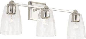 Capital Lighting 141831PN-509 Laurent 3 Light Vanity Polished Nickel
