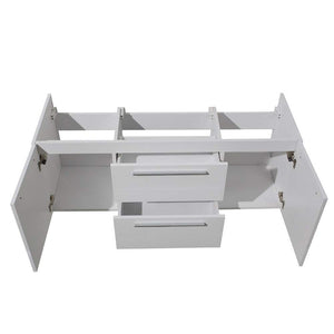 Fresca FCB8013GO Fresca Opulento 54" Gray Oak Modern Double Sink Bathroom Cabinet