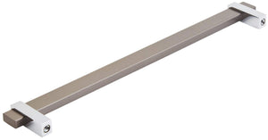 Amerock Cabinet Pull Silver Champagne/Black Nickel 10-1/16 inch (256 mm) Center to Center Mulino 1 Pack Drawer Pull Drawer Handle Cabinet Hardware