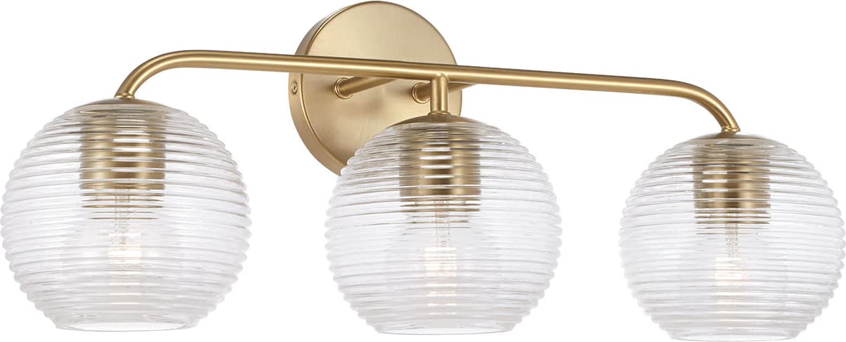 Capital Lighting 149931MA-544 Dolan 3 Light Vanity Matte Brass