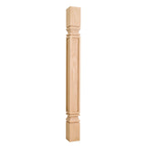 Hardware Resources PS-9-3CH 3" W x 3" D x 35-1/2" H Cherry Square Mission Post