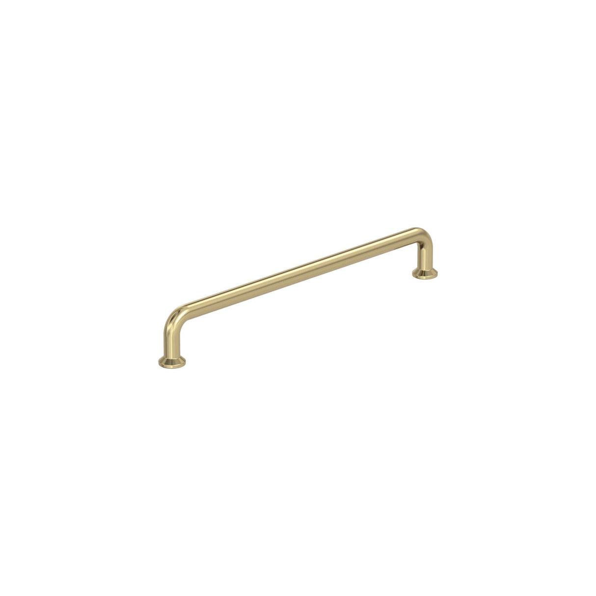 Amerock Cabinet Pull Golden Champagne 7-9/16 in (192 mm) Center-to-Center Drawer Pull Factor Kitchen and Bath Hardware Furniture Hardware