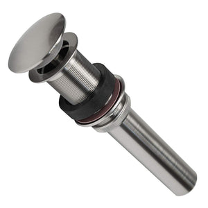 Premier Copper Products D-208BN 1.5-Inch Non-Overflow Pop-up Bathroom Sink Drain