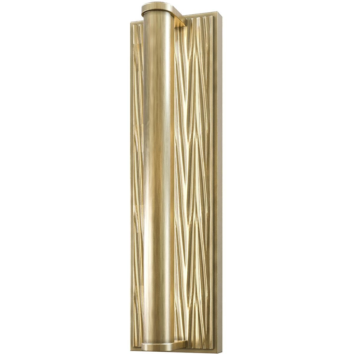 Alora WV361215VB KENSINGTON LED WALL VANITY BRUSHED BRASS