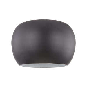 Kuzco FM44614-BK/WH CROFT 14" FM BLACK/WHITE  16W LED 90 3000K AC LED