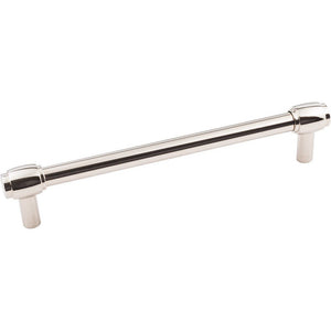 Jeffrey Alexander 885-160NI 160 mm Center-to-Center Polished Nickel Hayworth Cabinet Bar Pull