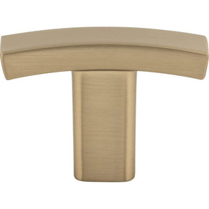 Elements 859T-SBZ 1-1/2" Overall Length Satin Bronze Square Thatcher Cabinet "T" Knob