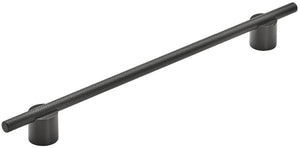Amerock Cabinet Pull Matte Black 10-1/16 inch (256 mm) Center to Center Transcendent 1 Pack Drawer Pull Drawer Handle Cabinet Hardware