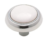 Amerock #262wch 1-1/4" Chr Knob/insert