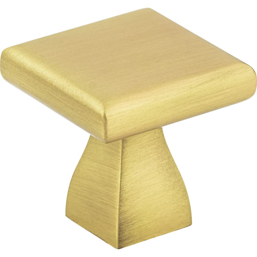 Elements 449SBZ 1" Overall Length Satin Bronze Square Hadly Cabinet Knob
