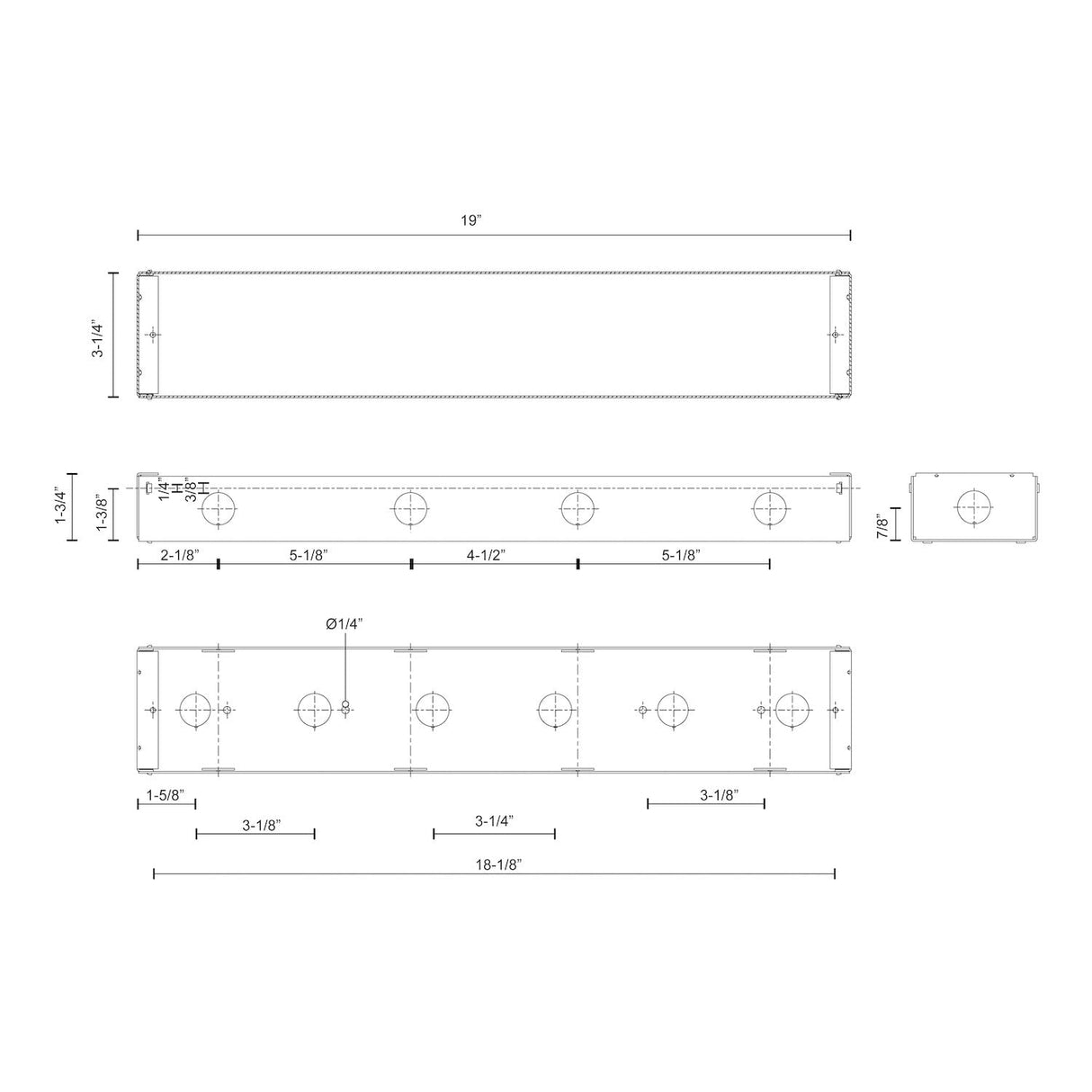 Kuzco ER7120-MBOX METAL BACK BOX FOR ER7120