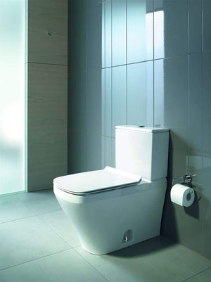 Duravit 2160010000 Durastyle One-Piece Toilet Bowl with 12" Rough-In, 14 5/8" x 27 1/2", Dual Flush (Bowl Only)