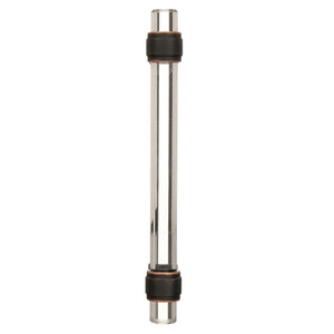 Amerock Cabinet Pull Clear/Oil-Rubbed Bronze 5-1/16 inch (128 mm) Center to Center Glacio 1 Pack Drawer Pull Drawer Handle Cabinet Hardware