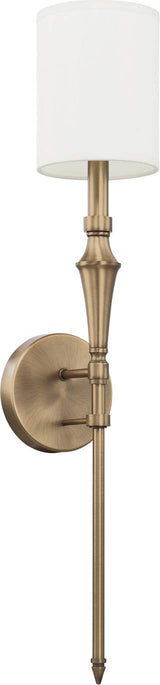 Capital Lighting 628416AD-684 Amelia 1 Light Sconce Aged Brass