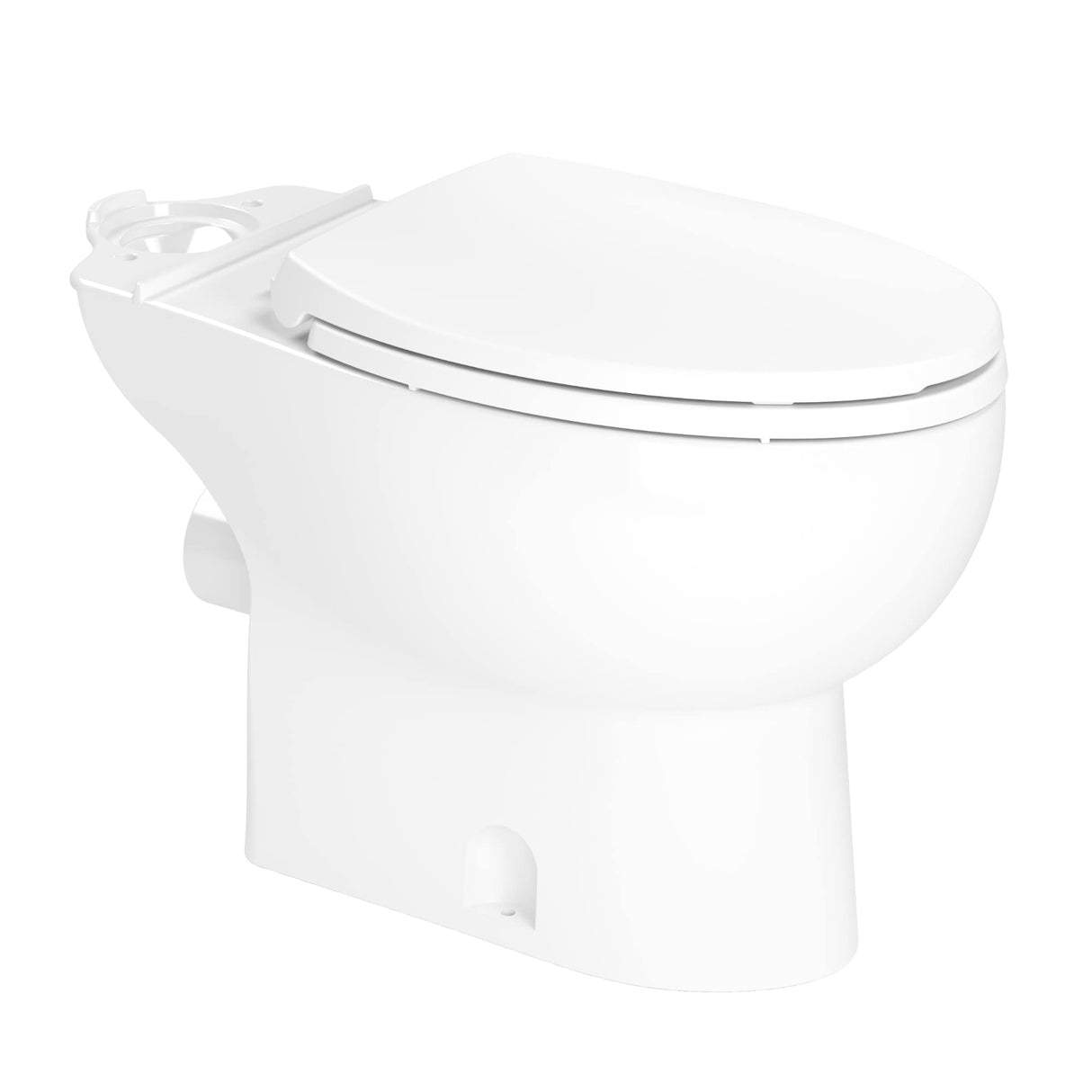 SANIFLO Elongated Toilet Bowl - Soft Close - Residential - White