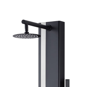 PULSE ShowerSpas 1060MB-SSB-1.8GPM Eclipse Stainless Steel Brushed ShowerSpa