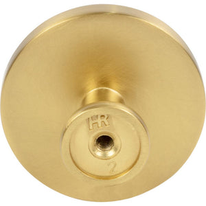 Jeffrey Alexander 171L-BG 1-3/4" Diameter Brushed Gold Richard Cabinet Knob