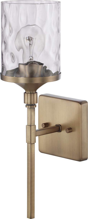 Capital Lighting 628811AD-451 Colton 1 Light Sconce Aged Brass