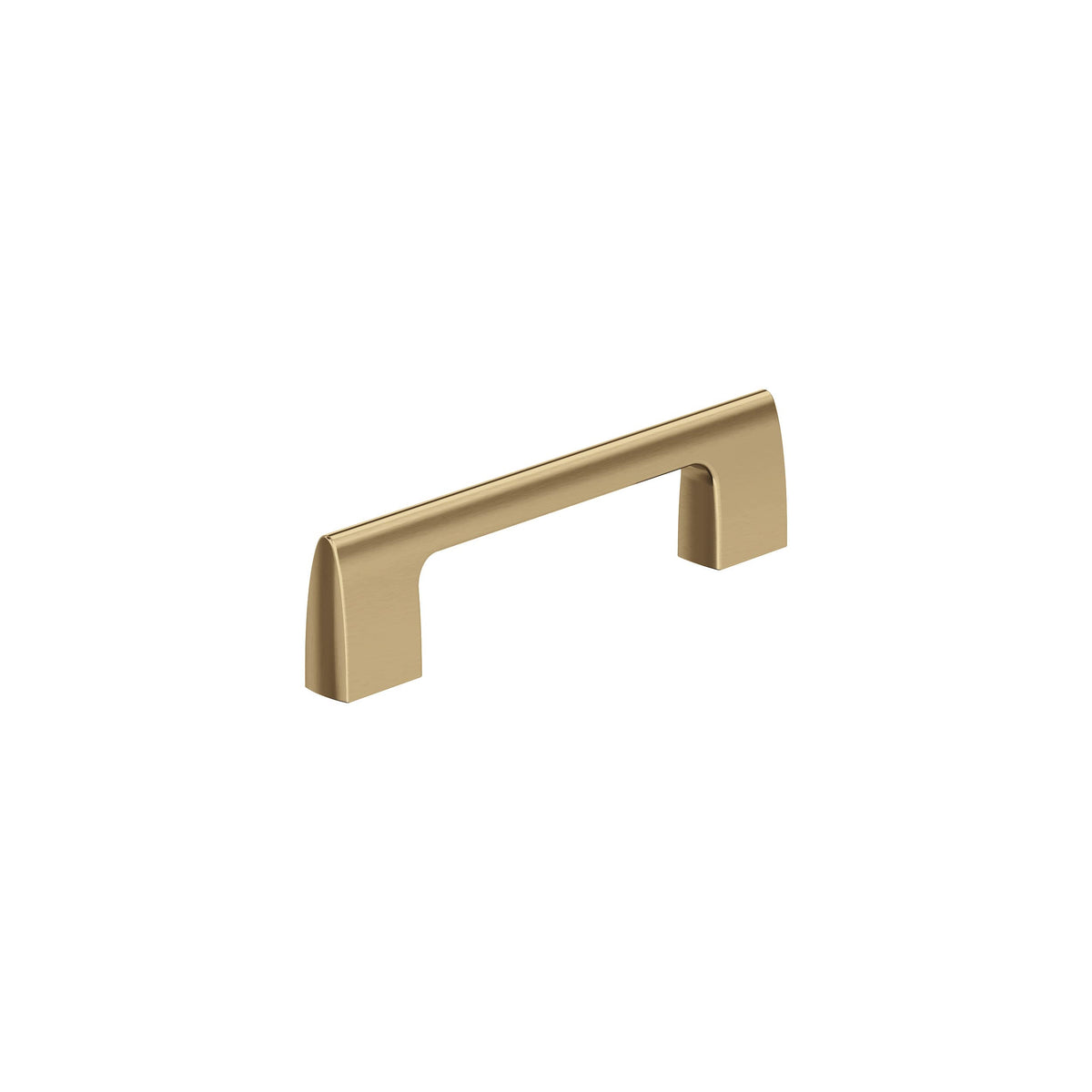 Amerock Cabinet Pull Champagne Bronze 3-3/4 in (96 mm) Center-to-Center Drawer Pull Riva Kitchen and Bath Hardware Furniture Hardware