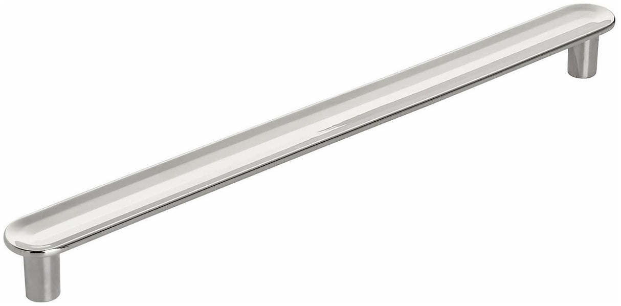 Amerock Cabinet Pull Polished Nickel 7-9/16 inch (192 mm) Center to Center Concentric 1 Pack Drawer Pull Drawer Handle Cabinet Hardware
