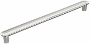 Amerock Cabinet Pull Polished Nickel 7-9/16 inch (192 mm) Center to Center Concentric 1 Pack Drawer Pull Drawer Handle Cabinet Hardware