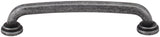 Jeffrey Alexander 527-128DACM 128 mm Center-to-Center Gun Metal Bremen 1 Cabinet Pull