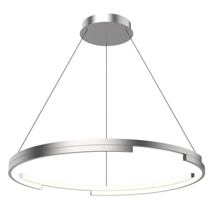 Kuzco PD52732-BN ANELLO MINOR 32" PENDANT BRUSHED NICKEL 78W 120VAC WITH LED DRIVER 3000K 90CRI