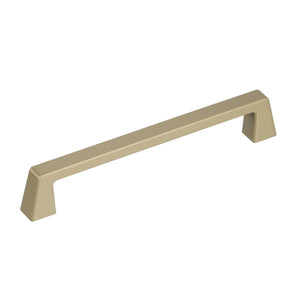 Amerock Cabinet Pull Golden Champagne 6-5/16 inch (160 mm) Center to Center Blackrock 1 Pack Drawer Pull Drawer Handle Cabinet Hardware