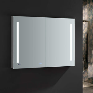 Fresca FMC014836 Fresca Tiempo 48" Wide x 36" Tall Bathroom Medicine Cabinet w/ LED Lighting & Defogger